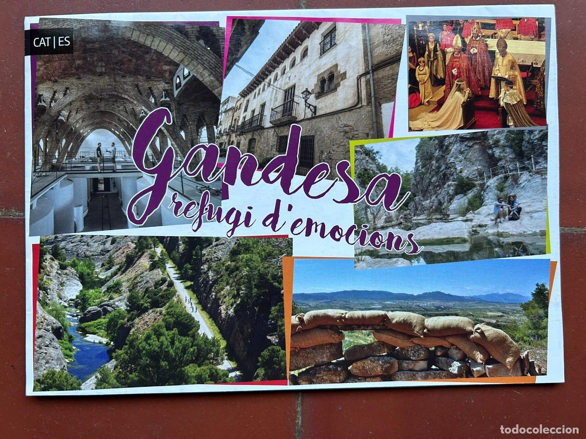 Mapas contempor&aacute;neos: GANDESA REFUGI D' EMOCIONS - TERRA ALTA - MAPA GUIA - 2018