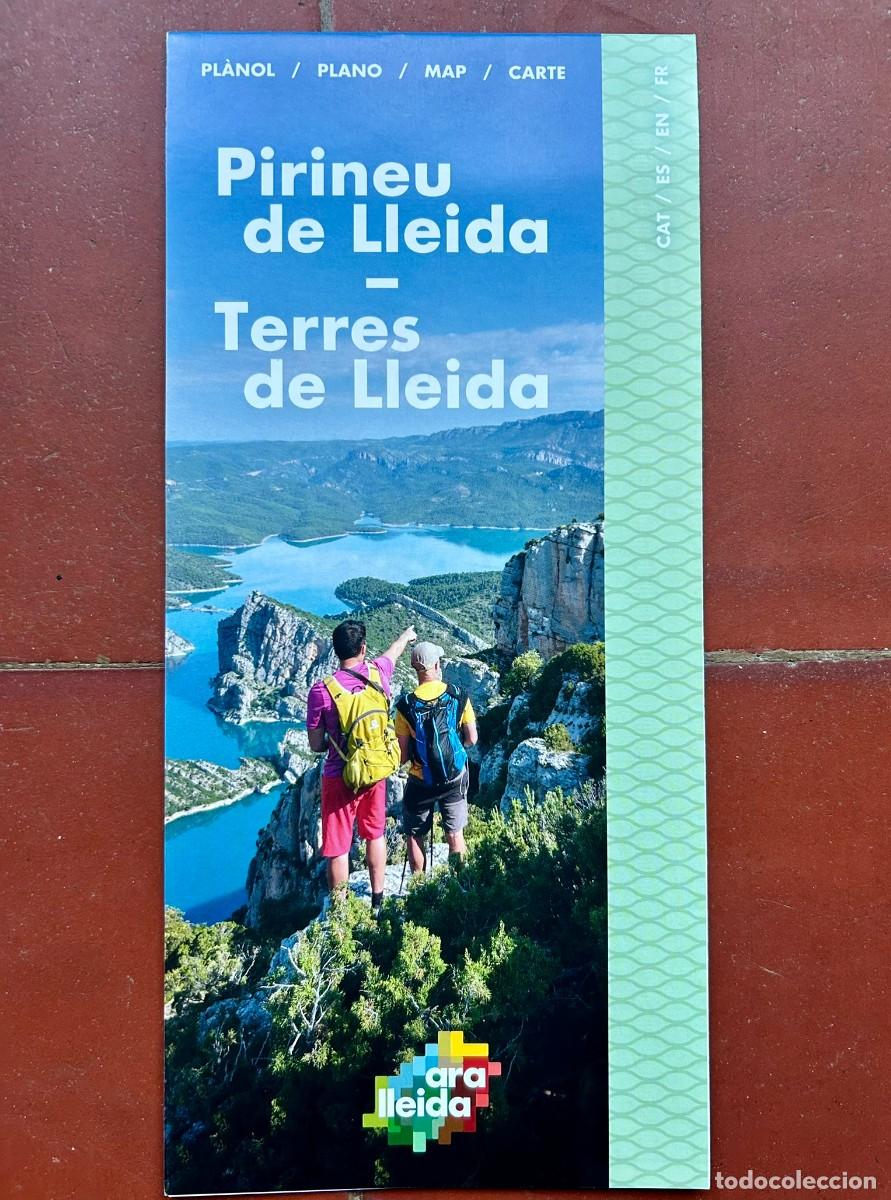 Mapas contempor&aacute;neos: PIRINEU DE LLEIDA - TERRES DE LLEIDA - PL&Agrave;NOL - PLANO - MAP -CARTE - CAT - ES - EN - FR - 2025
