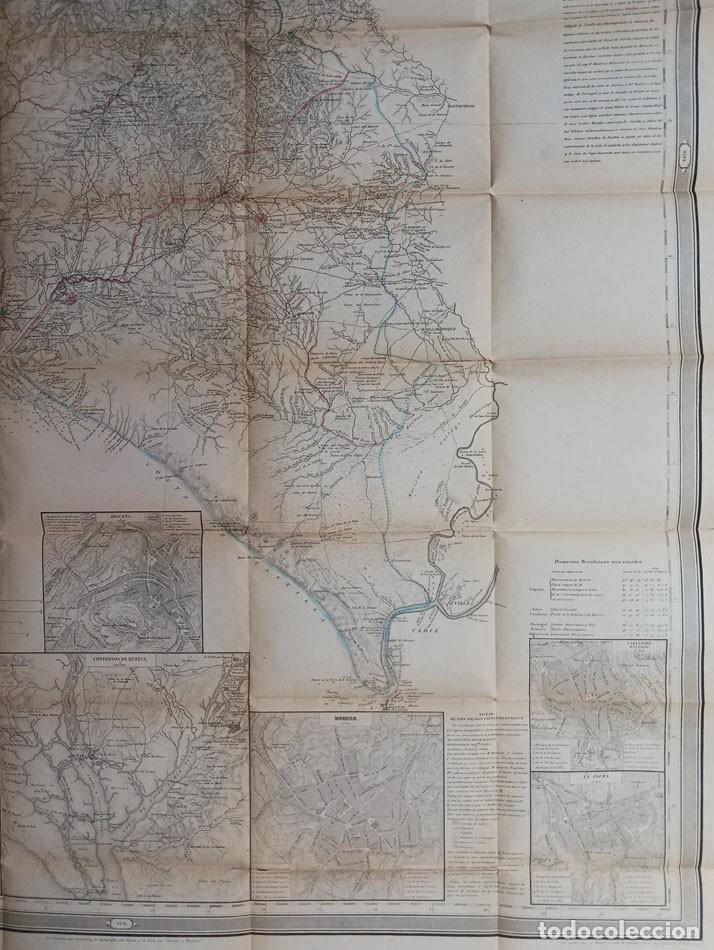 Mapas contempor&aacute;neos: Mapa de la provincia de Huelva de 1869 - Foto 5