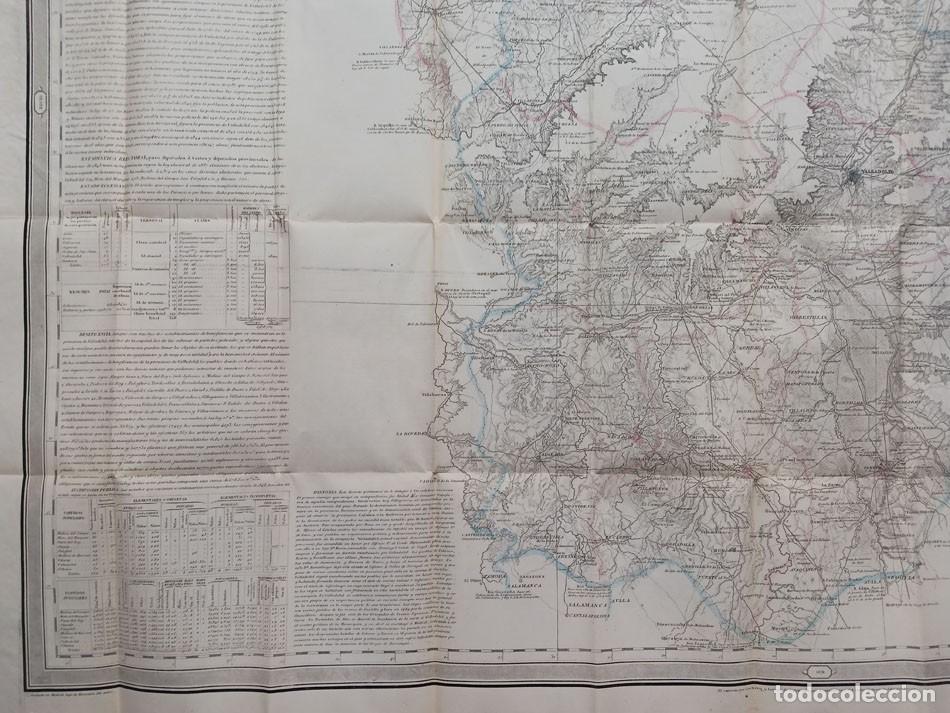Mapas contempor&aacute;neos: Mapa de la provincia de Valladolid 1852 - Foto 5