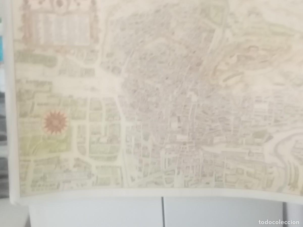 Mapas contempor&aacute;neos: REPRODUCION DECORATIVA MAPA ANTIGUO POSIBLE SIGLO XVI GRANADA