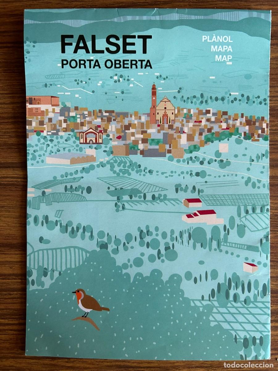 Mapas contempor&aacute;neos: FALSET PORTA OBERTA- PL&Agrave;NOL MAPA MAP - EL PRIORAT