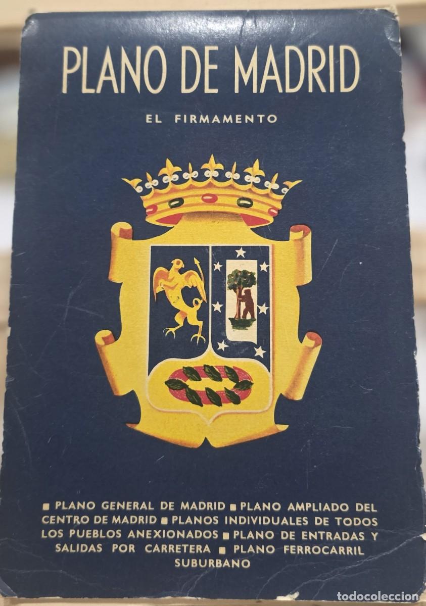 Mapas contempor&aacute;neos: Plano de Madrid. &rdquo;El Firmamento&rdquo; 1962 (se complementa con la Guia de Madrid)