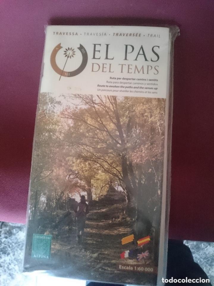 Mapas contempor&aacute;neos: MAPA Y GUIA - EL PAS DEL TEMPS --EN ESPA&Ntilde;OL CATALAN FRANCES E INGLES -MIRAR FOTOS