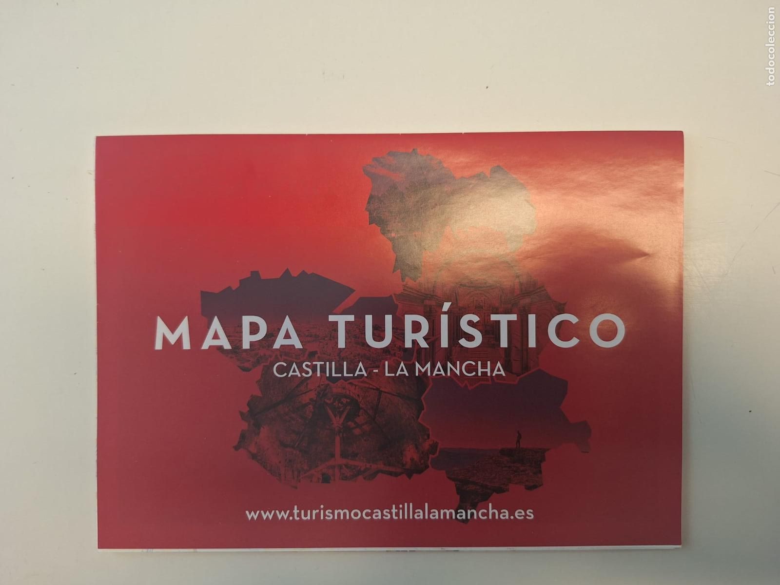 Mapas contempor&aacute;neos: Mapa tur&iacute;stico de Castilla-La Mancha Cultura Turismo