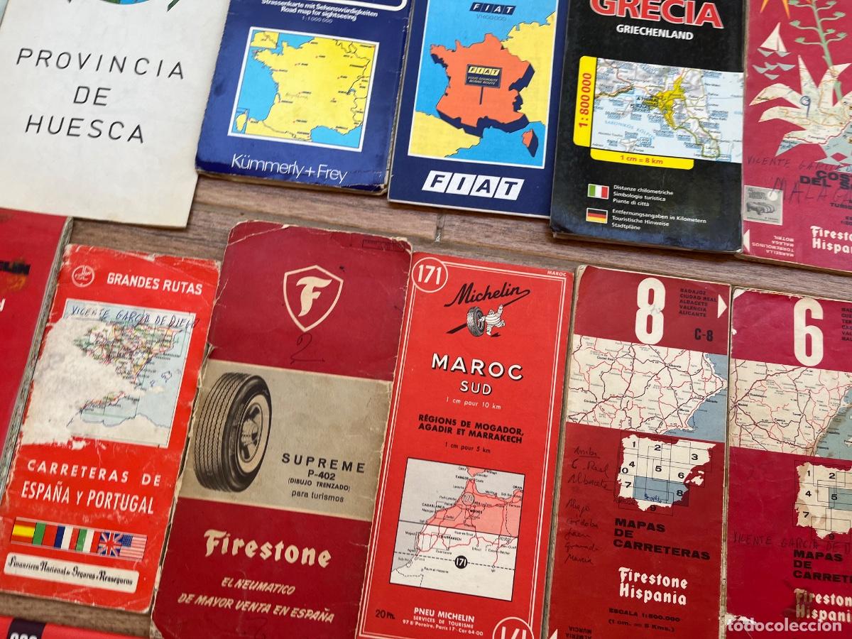 Mapas contempor&aacute;neos: ESPECTACULAR LOTE DE MAPAS MICHELIN Y FIRESTONE - Foto 8