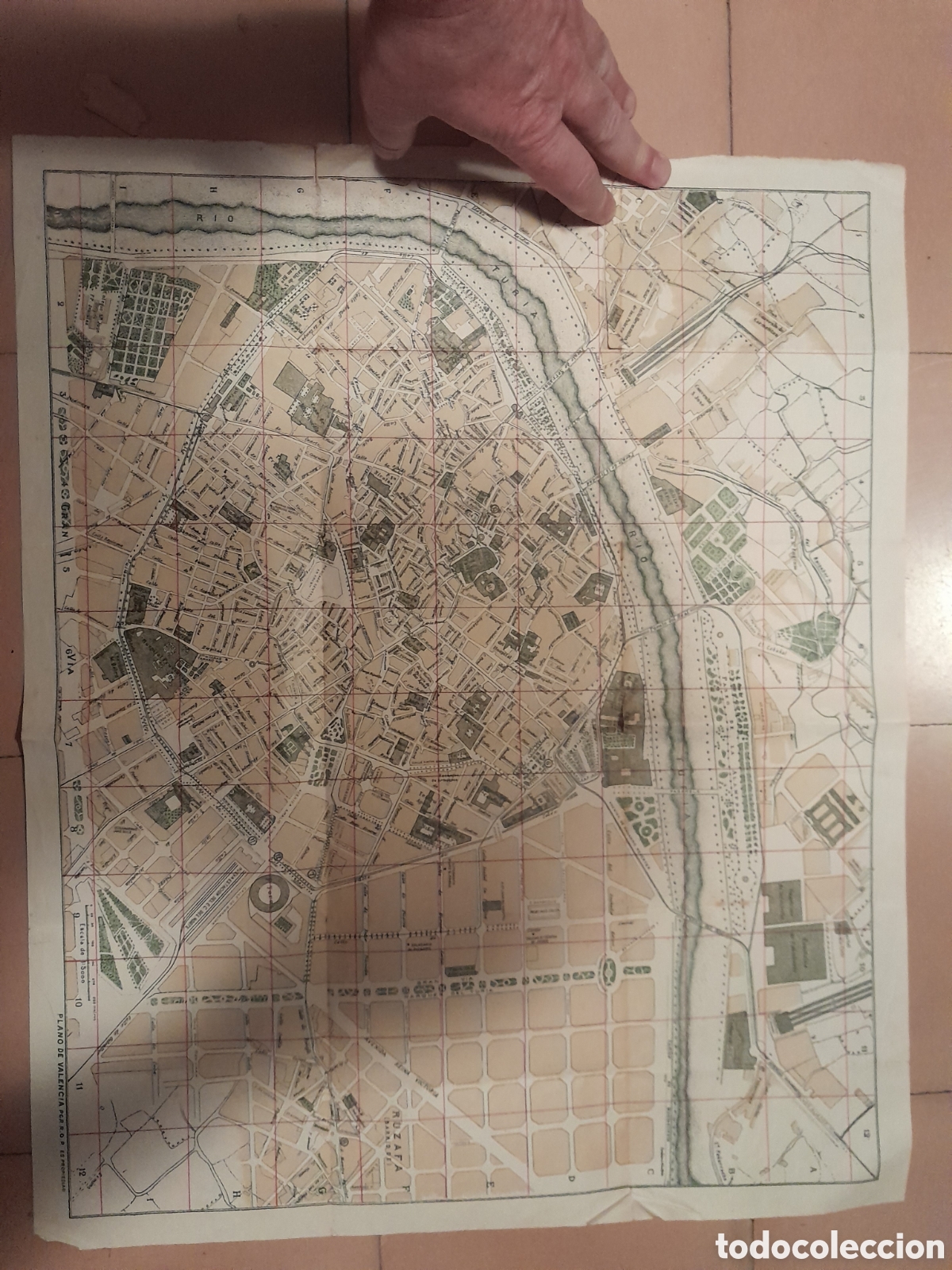 Mapas contempor&aacute;neos: Mapa de valenci a&ntilde;os 20/30
