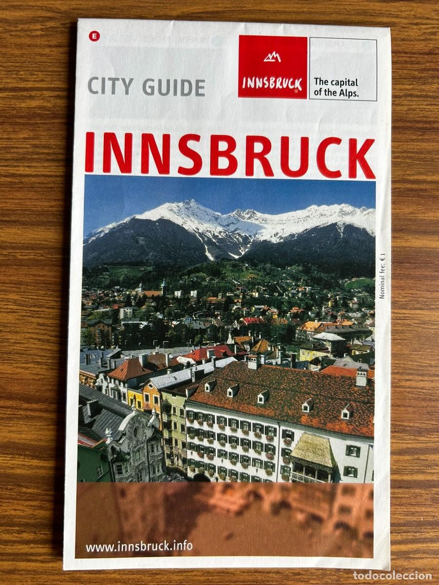 Mapas contempor&aacute;neos: INNSBRUCK THE CAPITAL OF THE ALPS - CITY GUIDE - TOURIST MAP - 2009