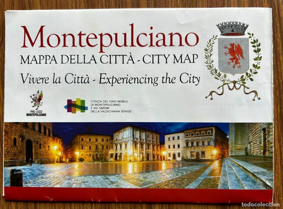 Mapas contempor&aacute;neos: MONTEPULCIANO - MAPPA DELLA CITT&Agrave; - CITY MAP 2012
