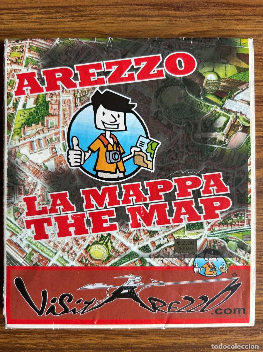 Mapas contempor&aacute;neos: AREZZO- LA MAPPA - THE MAP - VISIT AREZZO - Foto 1