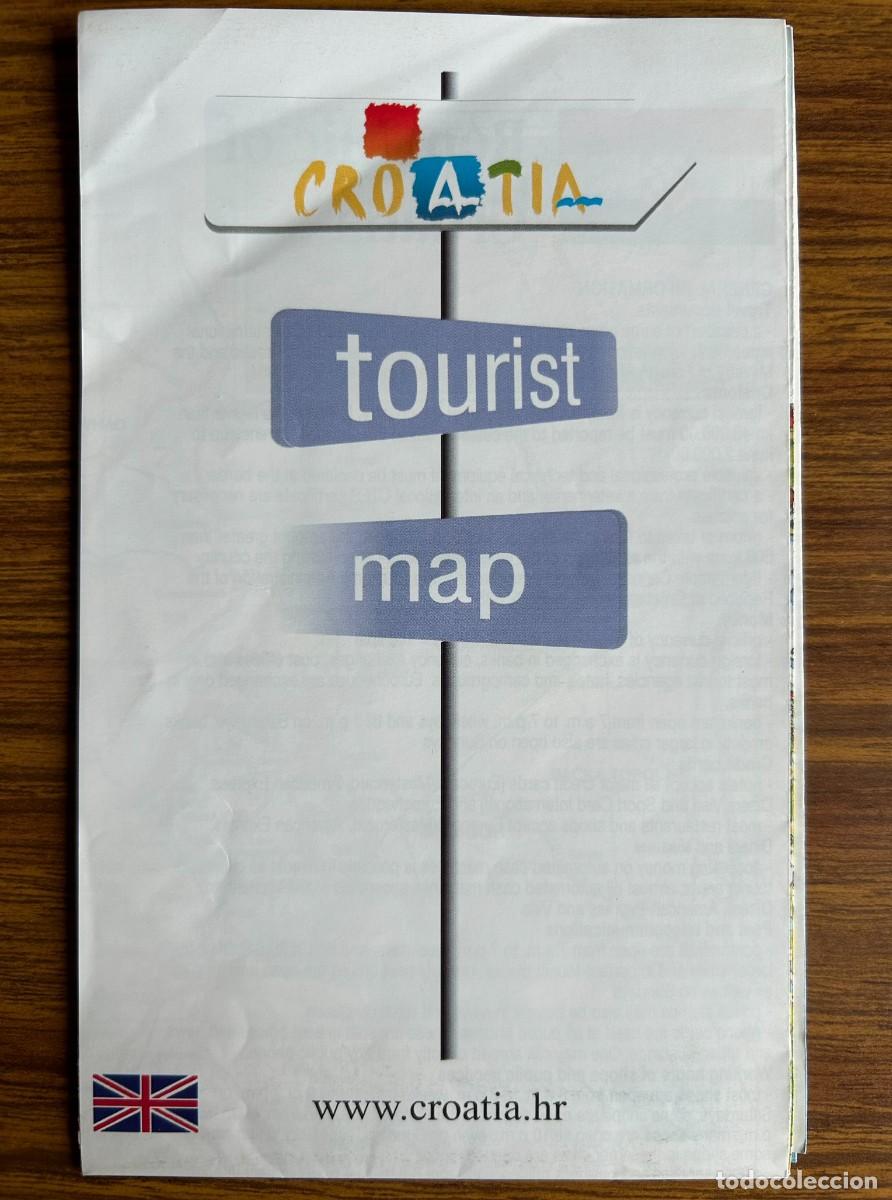 Mapas contempor&aacute;neos: CROATIA TOURIST MAP - 2005 - ENGLISH VERSION
