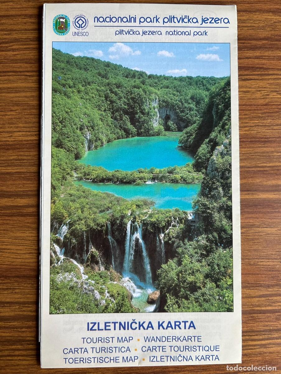 Mapas contempor&aacute;neos: CROATIA - NACIONALNI PARK PLITVIČKA JEZERA - NATIONAL PARK - IZLETNIČKA KARTA - TOURIST MAP - 2001