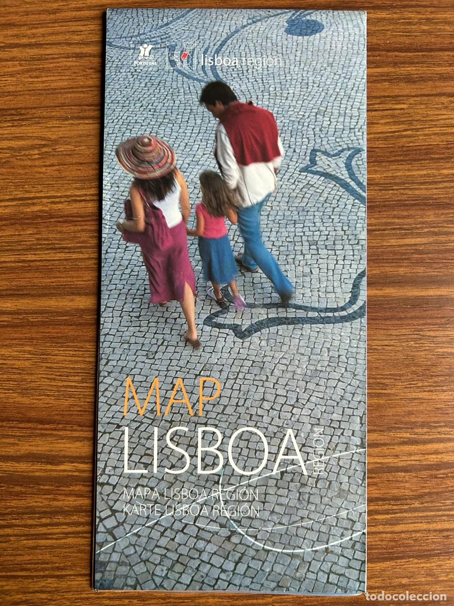 Mapas contempor&aacute;neos: LISBOA REGION - PORTUGAL - MAP MAPA KARTE - 2011
