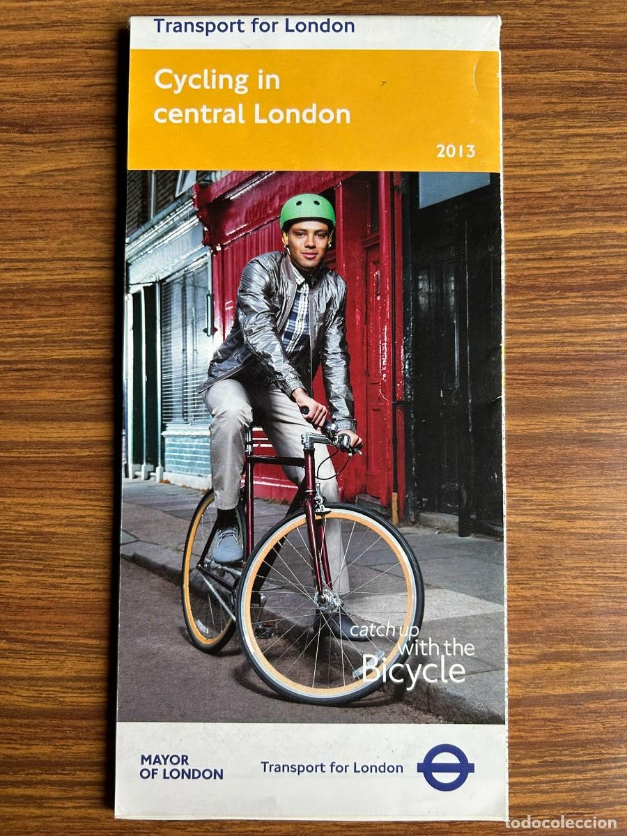 Mapas contempor&aacute;neos: CYCLING IN CENTRAL LONDON MAP 2013 - TRANSPORT FOR LONDON