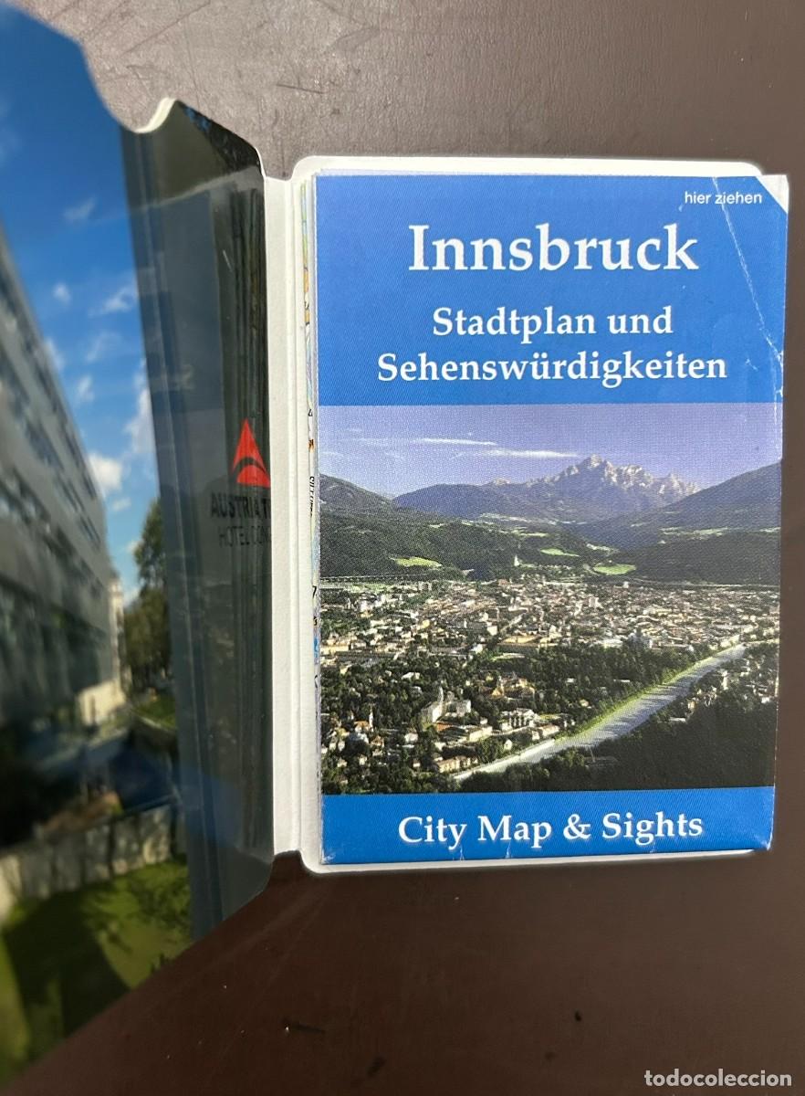 Mapas contempor&aacute;neos: INNSBRUCK STADTPLAN - CITY MAP &not; SIGHTS - &Ouml;STERREICH 2007