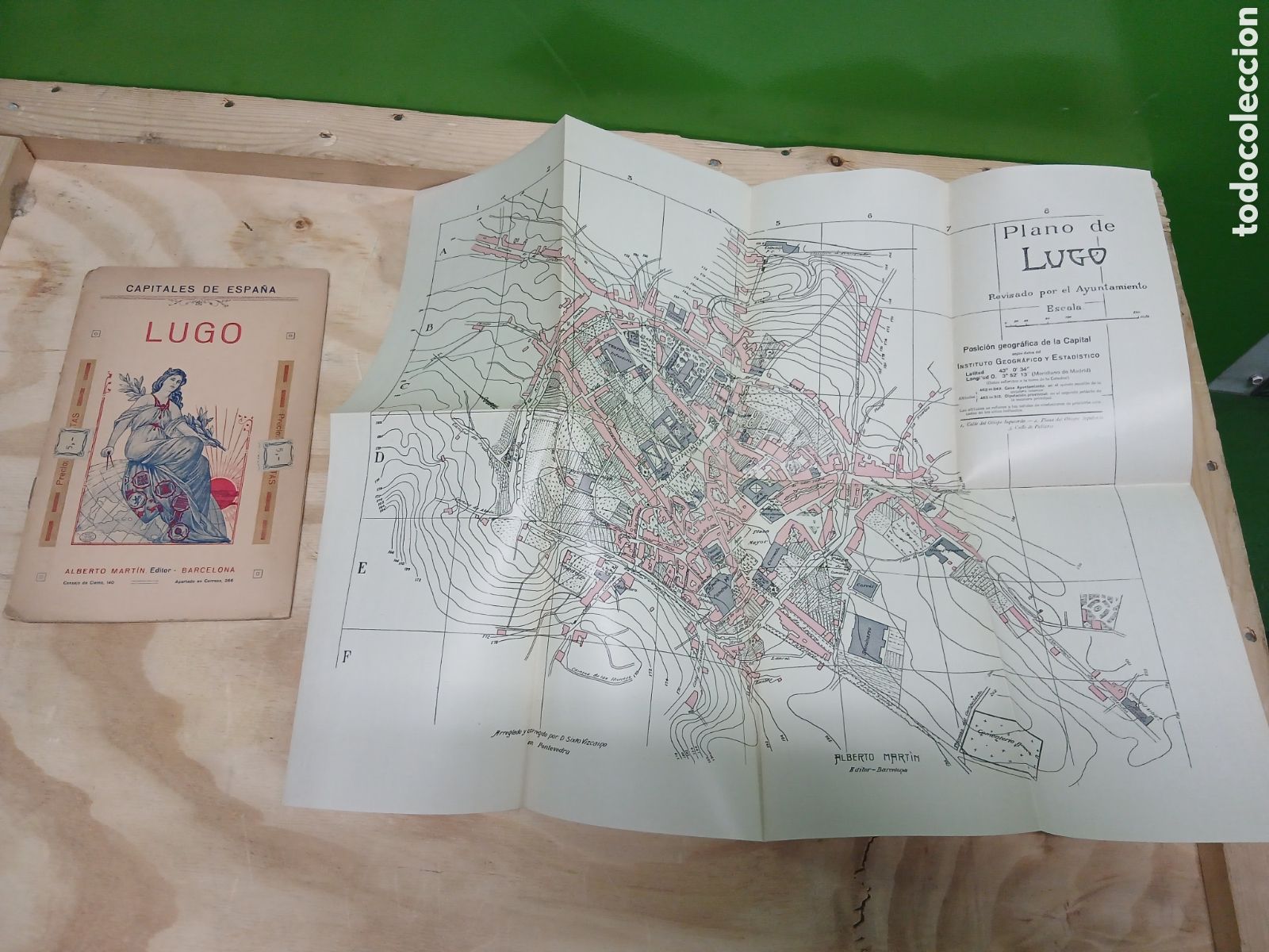 Mapas contempor&aacute;neos: CAPITALES DE ESPA&Ntilde;A LUGO ALBERTO MARTIN