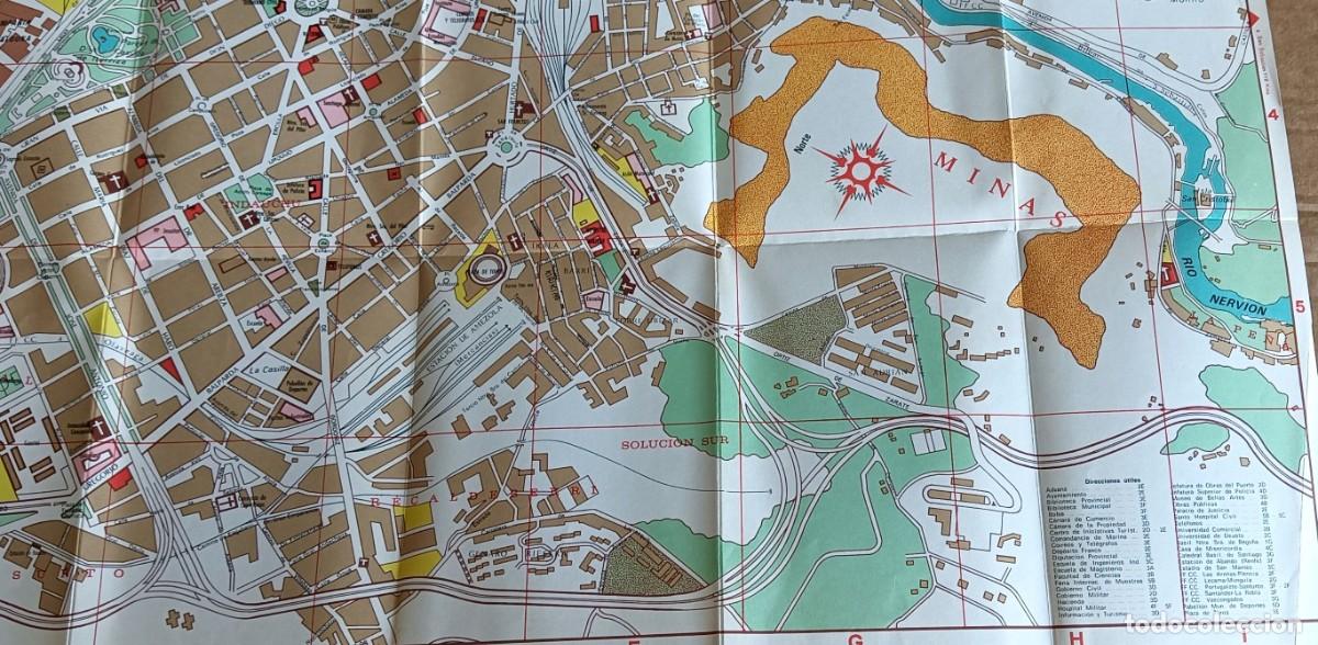 Mapas contempor&aacute;neos: PLANO DE BILBAO 1974 - Foto 4