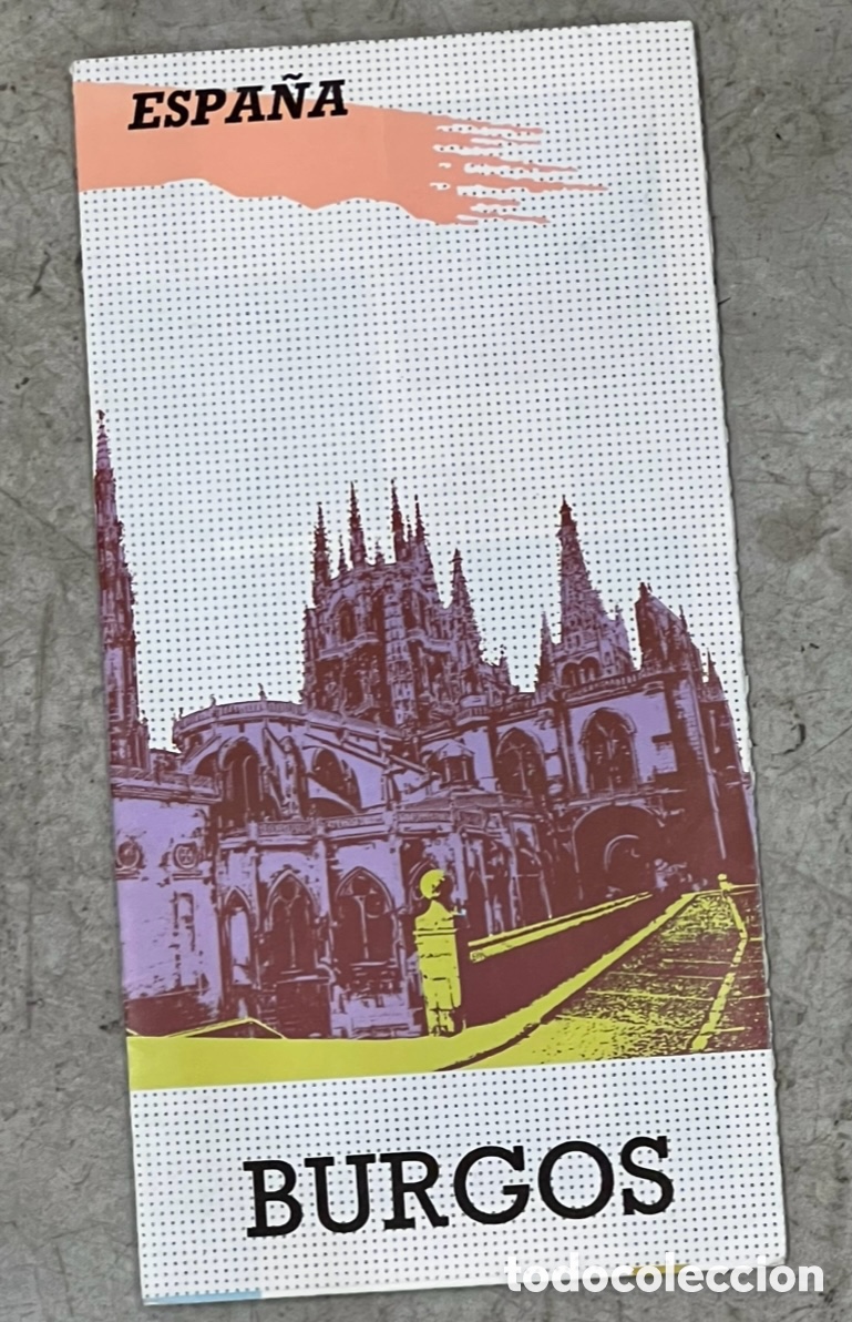Mapas contempor&aacute;neos: Mapa. Burgos. TURESPA&Ntilde;A. 1988.
