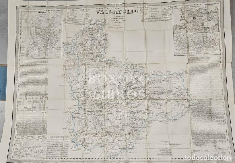 Mapas contempor&aacute;neos: COELLO, Francisco. Atlas de Espa&ntilde;a y sus posesiones de ultramar. Valladolid. 1852