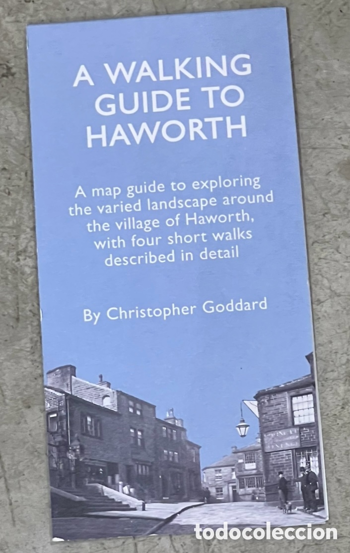 Mapas contempor&aacute;neos: Mapa. A Wallking Guide to Haworth. UK.