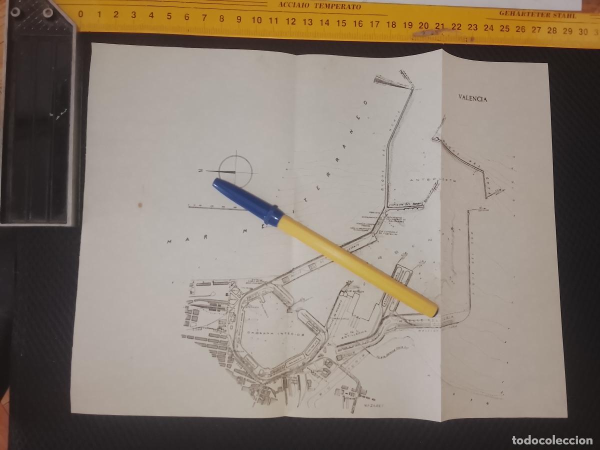Mapas contempor&aacute;neos: PLANTILLA PLANO MAPA DESPLEGABLE MUELLE PUERTOS DE ESPA&Ntilde;A NAUTICA MARINA - VALENCIA
