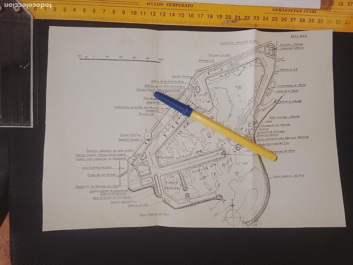 Mapas contempor&aacute;neos: PLANTILLA PLANO MAPA DESPLEGABLE MUELLE PUERTOS DE ESPA&Ntilde;A NAUTICA MARINA - MALAGA
