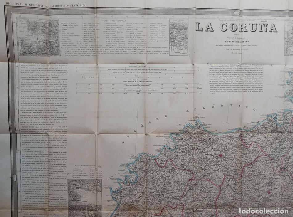 Mapas contempor&aacute;neos: Mapa de la provincia de la Coru&ntilde;a de 1865. - Foto 3