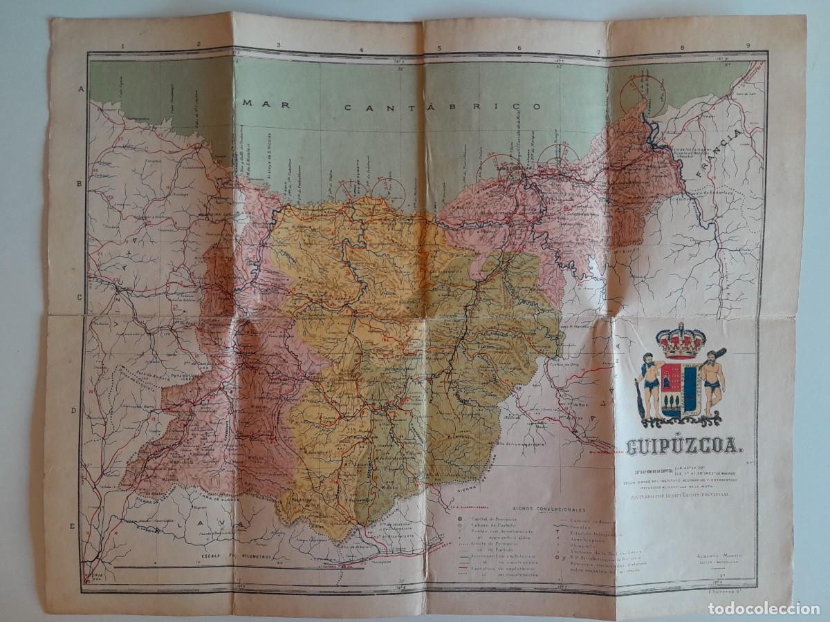 Mapas contempor&aacute;neos: MAPA GUIP&Uacute;ZCOA (c.1920)