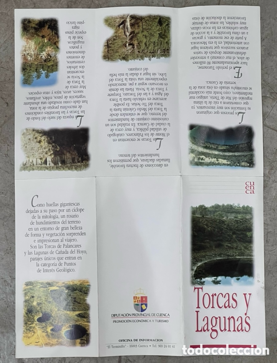 Mapas contempor&aacute;neos: Mapa. Torcas y Lagunas. Cuenca. - Foto 4