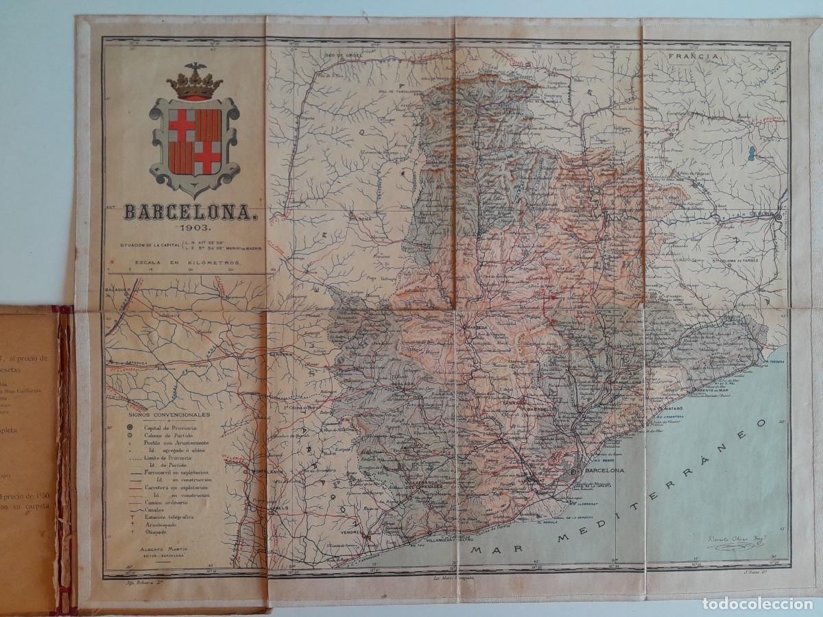 Mapas contempor&aacute;neos: MAPA DE LA PROVINCIA DE BARCELONA (c.1920) - Foto 2