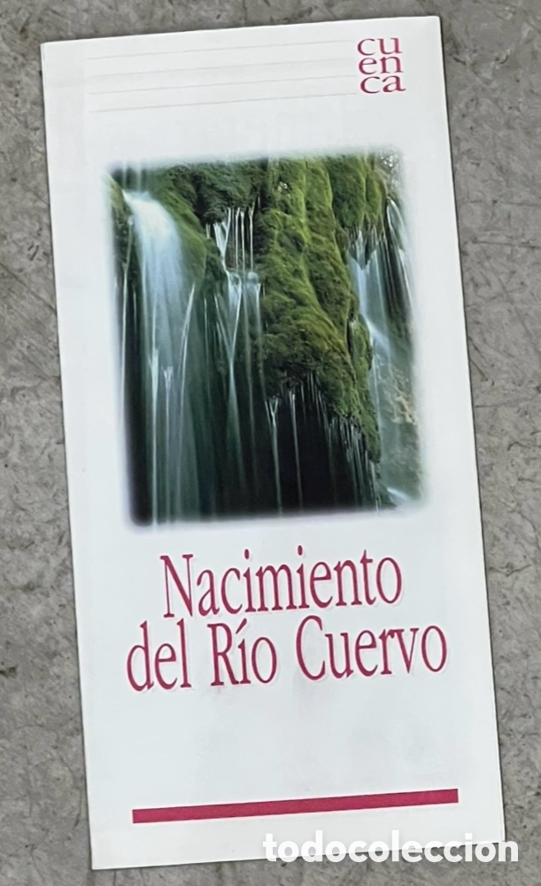Mapas contempor&aacute;neos: Mapa. Nacimiento del R&iacute;o Cuervo. Cuenca.