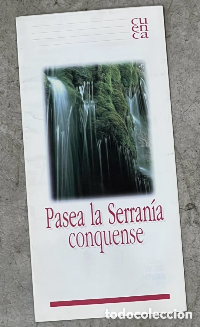 Mapas contempor&aacute;neos: Mapa. Pasea la Serran&iacute;a Conquense. Cuenca.
