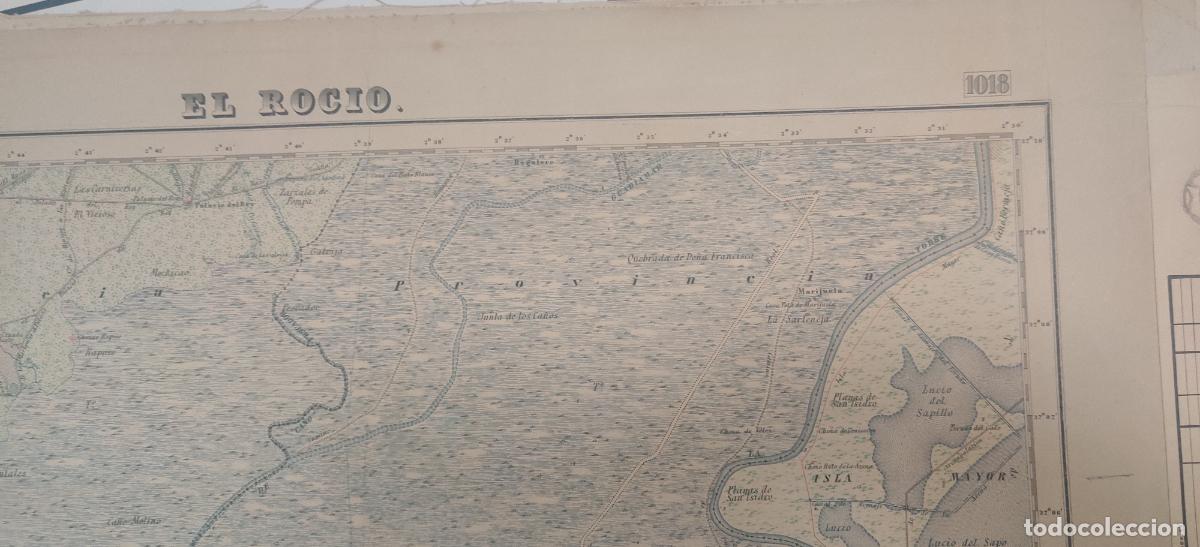 Mapas contempor&aacute;neos: Mapa entelado. El Roc&iacute;o. - Foto 2