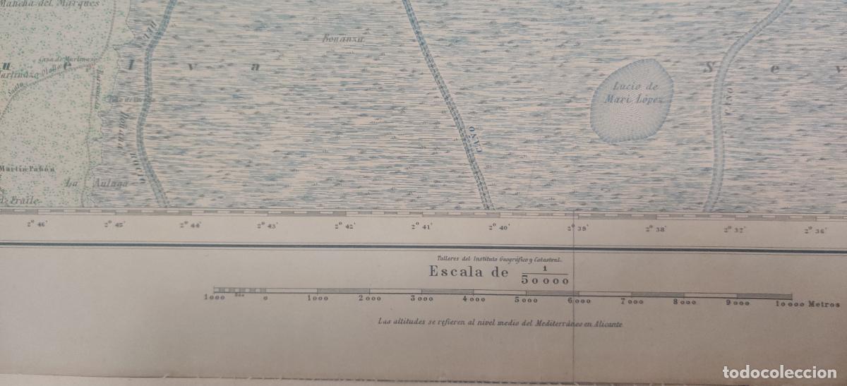 Mapas contempor&aacute;neos: Mapa entelado. El Roc&iacute;o. - Foto 4