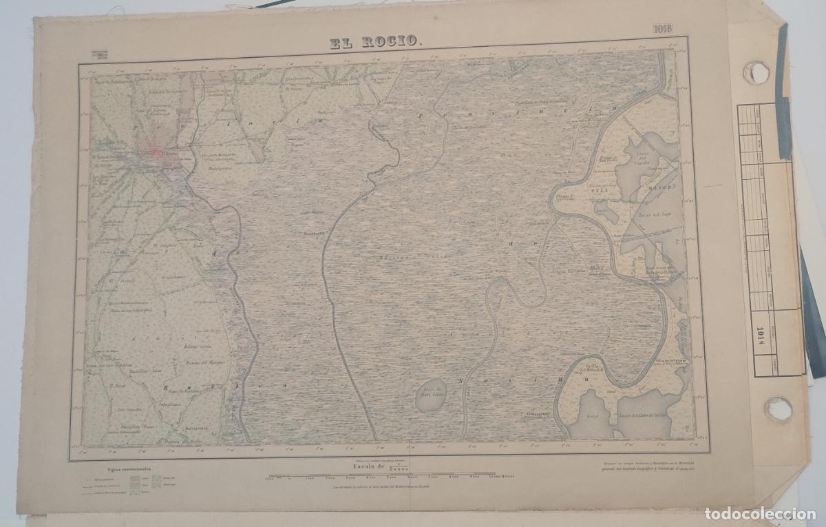 Mapas contempor&aacute;neos: Mapa entelado. El Roc&iacute;o.