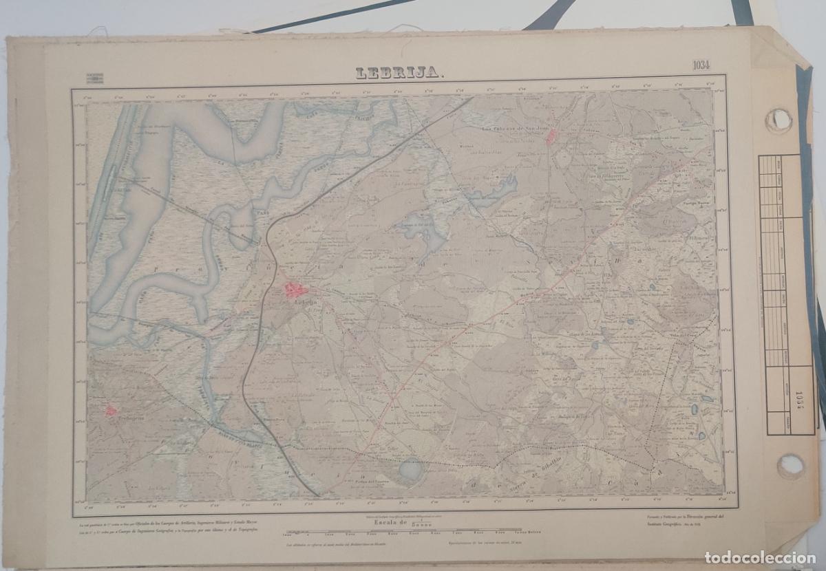 Mapas contempor&aacute;neos: Mapa entelado. Lebrija