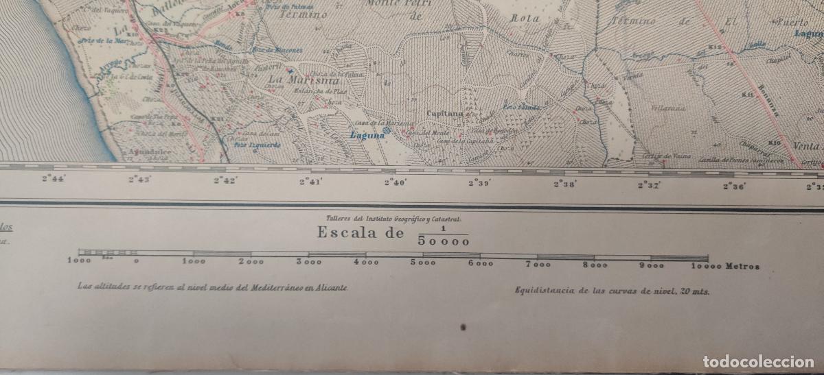 Mapas contempor&aacute;neos: Mapa entelado. Sanlucar de Barrameda - Foto 4