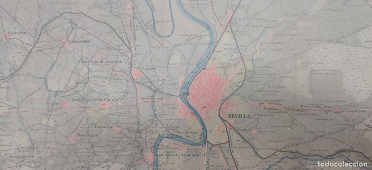 Mapas contempor&aacute;neos: Mapa entelado. Sevilla - Foto 4