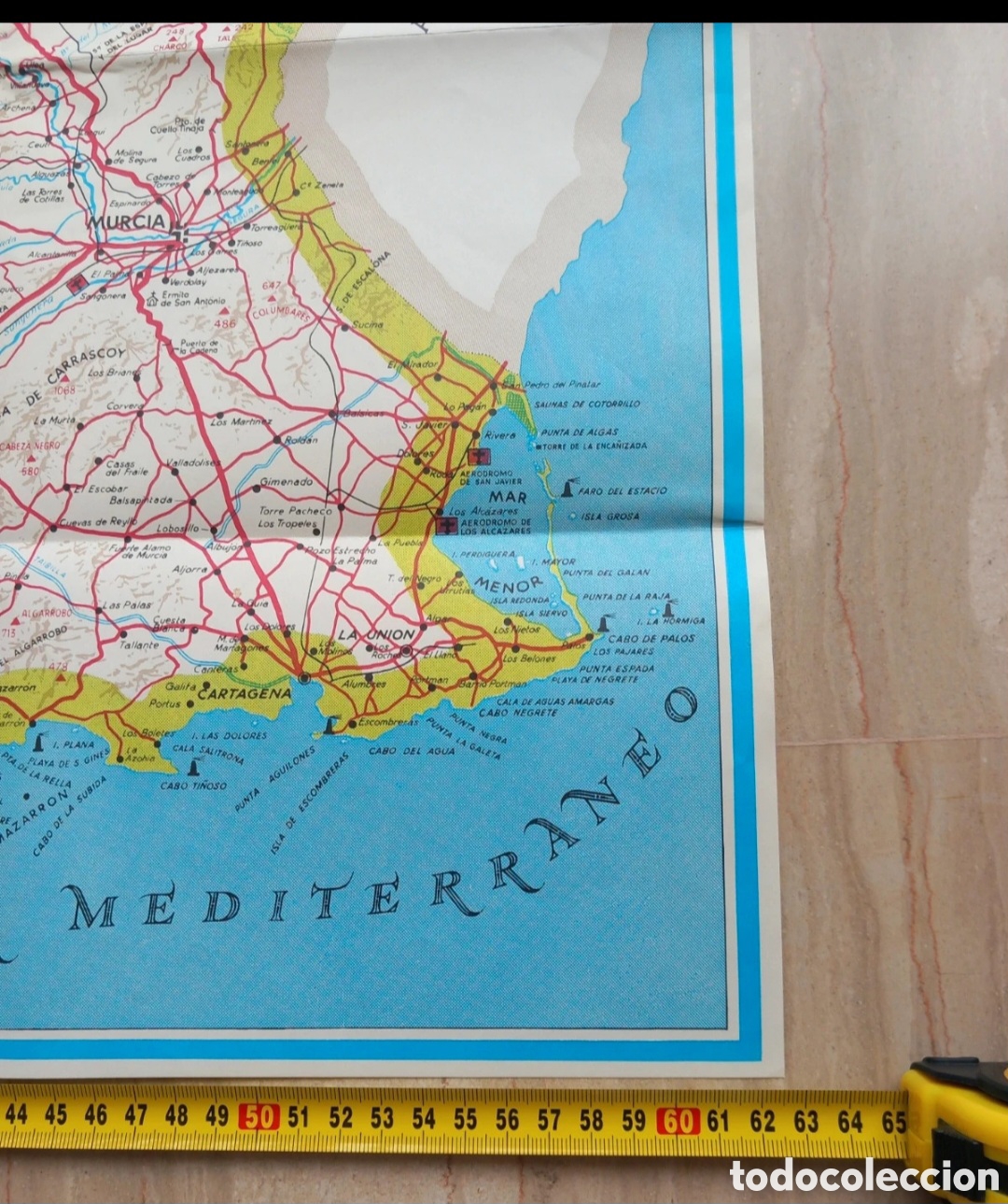 Mapas contempor&aacute;neos: Mapa de Murcia y Albacete - Foto 3