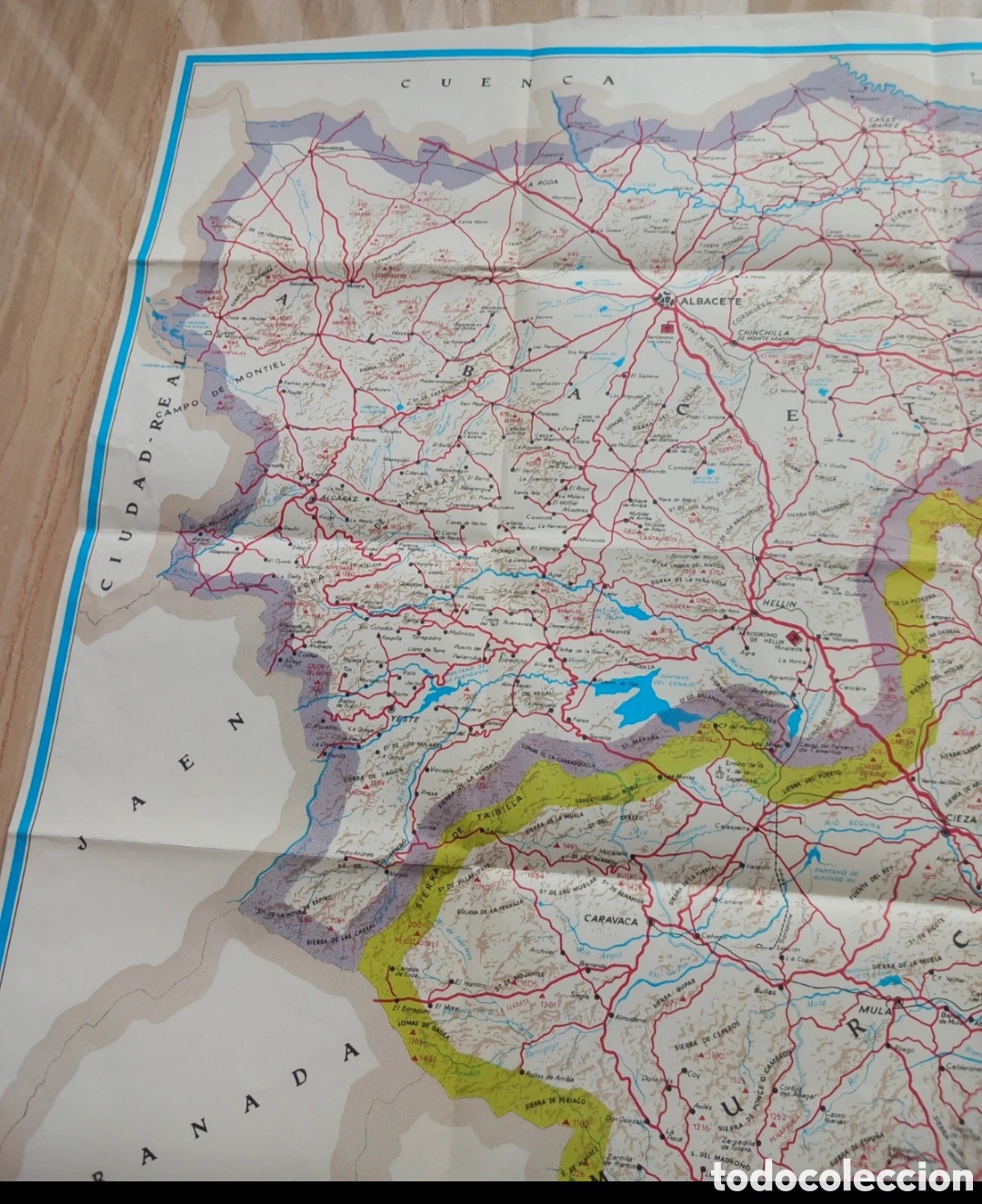 Mapas contempor&aacute;neos: Mapa de Murcia y Albacete - Foto 6