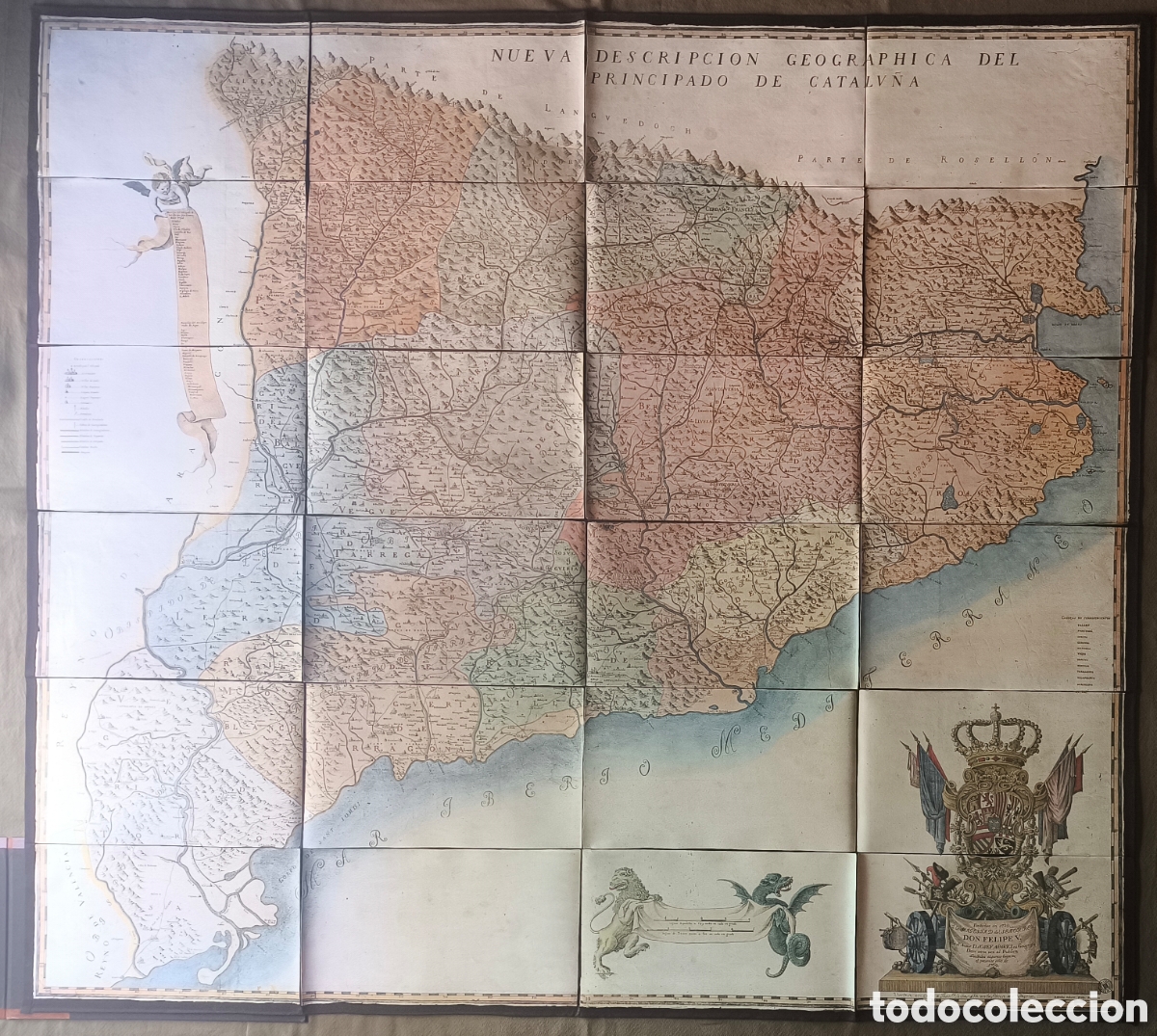 Mapas contempor&aacute;neos: CATALUNYA MAPA OPUSCLE FACS&Iacute;MIL JOSEP APARICI
