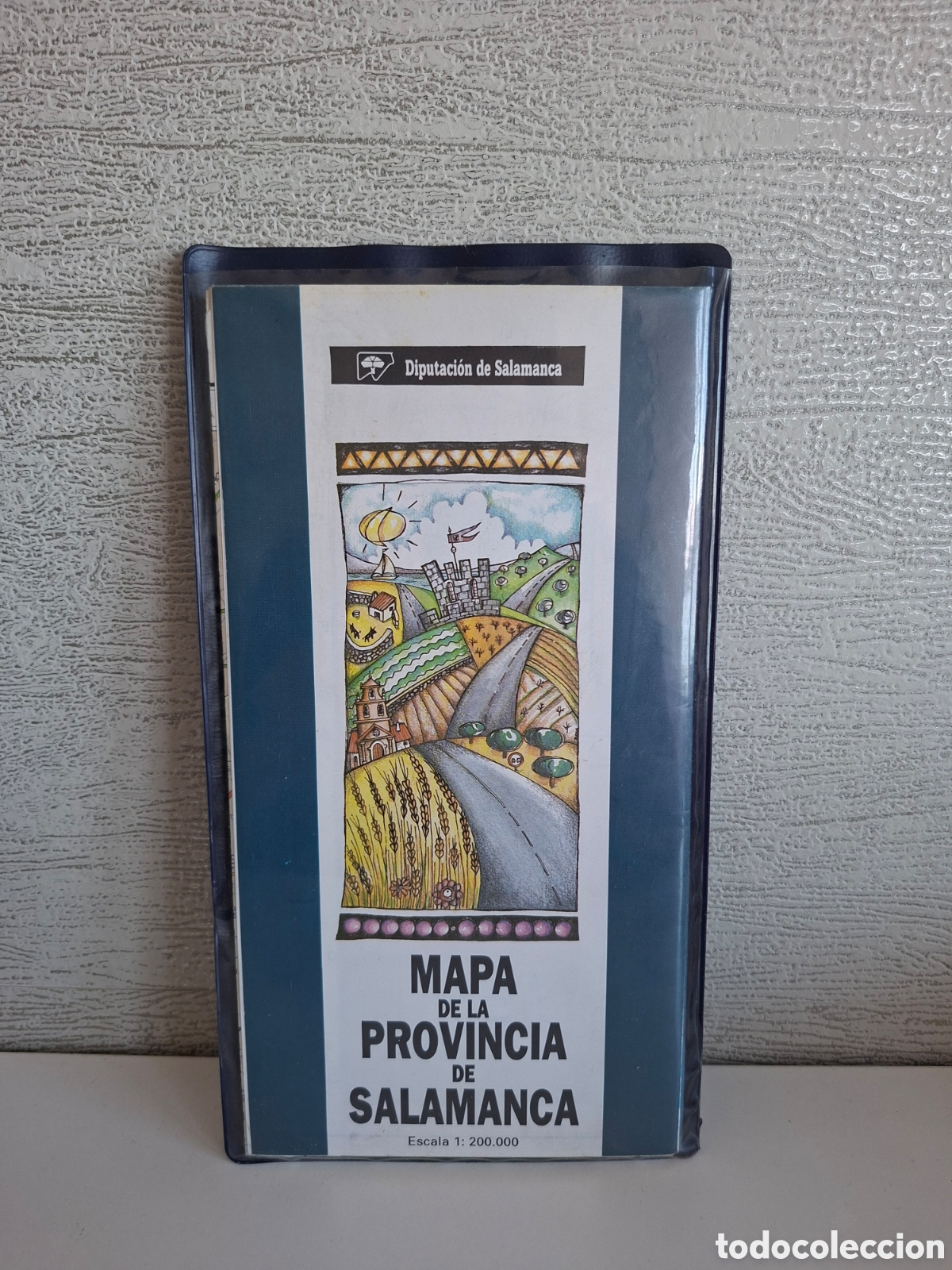 Mapas contempor&aacute;neos: Mapa de la provincia de Salamanca 1990