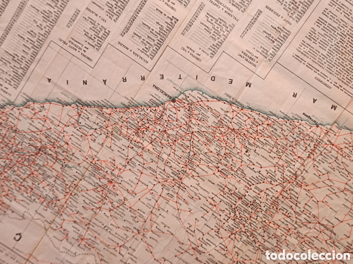 Mapas contempor&aacute;neos: Mapa de Catalunya de tela satinada - Foto 7