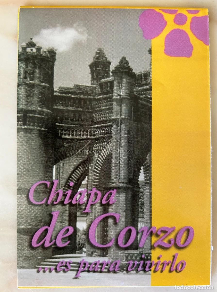 Mapas contempor&aacute;neos: CHIAPA DE CORZO - CHIAPAS - M&Eacute;XICO - PLANO URBANO - ATRACTIVOS TUR&Iacute;STICOS