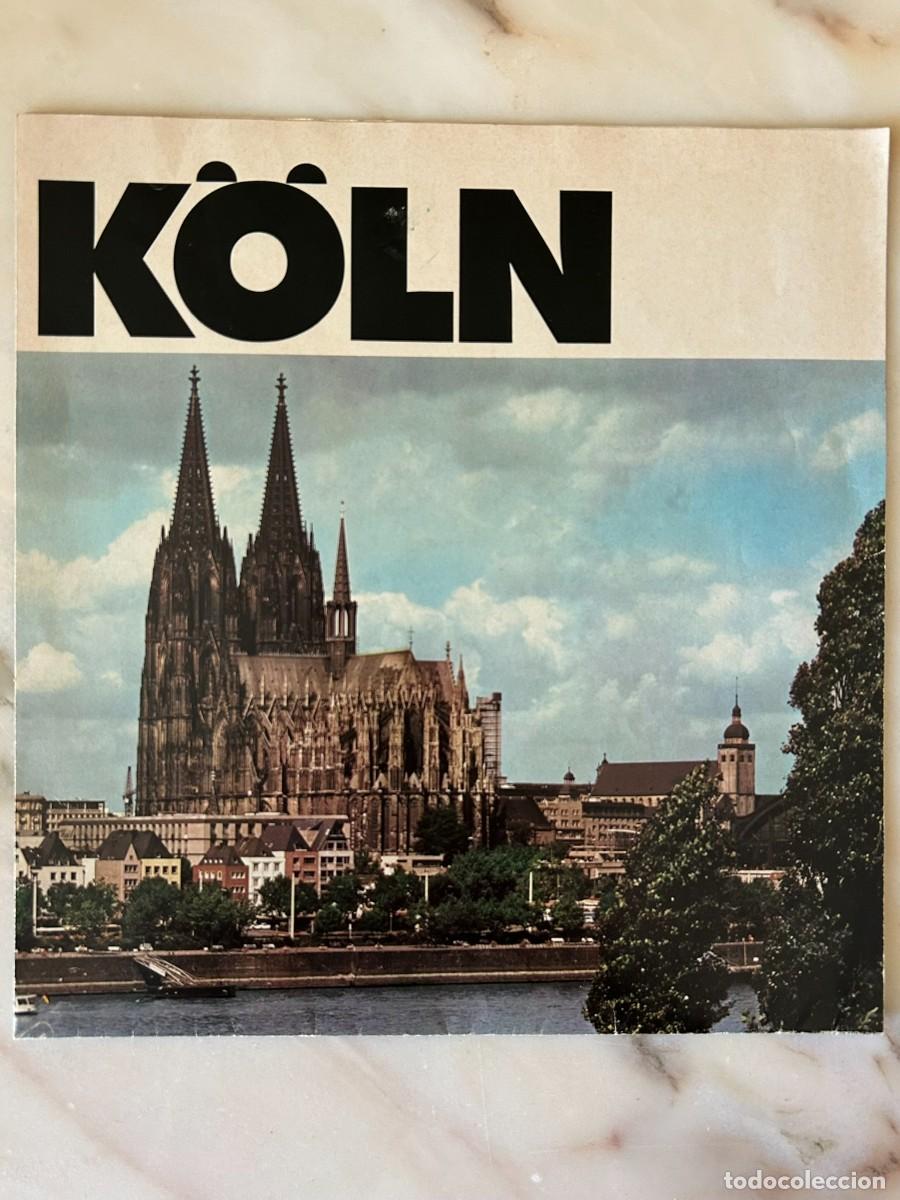 Mapas contempor&aacute;neos: K&Ouml;LN - GERMANY - CITY MAP - TOURIST MAP - VINTAGE 1972