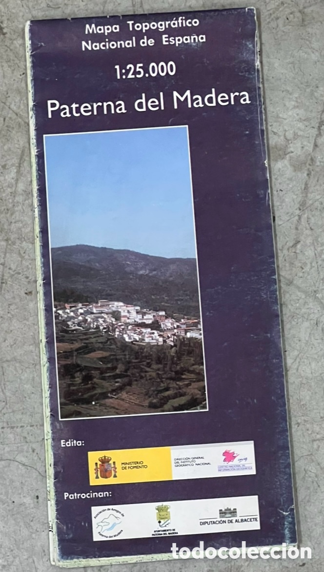 Contemporary maps: Mapa. Paterna del Madera. Albacete. 2005. Mapa Topogr&aacute;fico Nacional de Espa&ntilde;a.