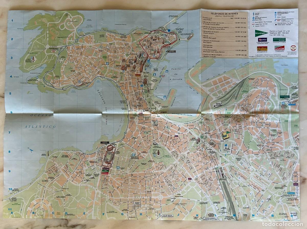 Mapas contempor&aacute;neos: PLANO DE A CORU&Ntilde;A - EL CORTE INGL&Eacute;S - 2010 - Foto 2