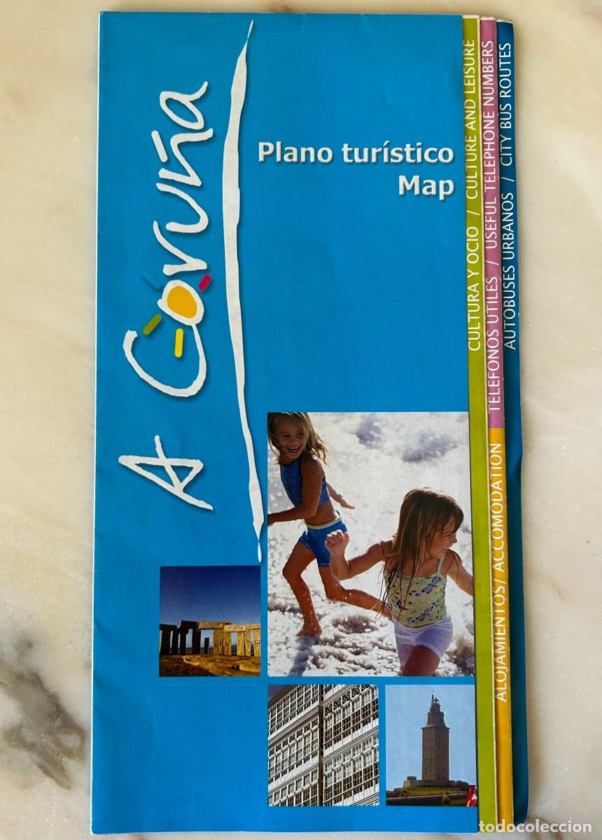Mapas contempor&aacute;neos: A CORU&Ntilde;A - PLANO TUR&Iacute;STICO - MAP - Foto 1