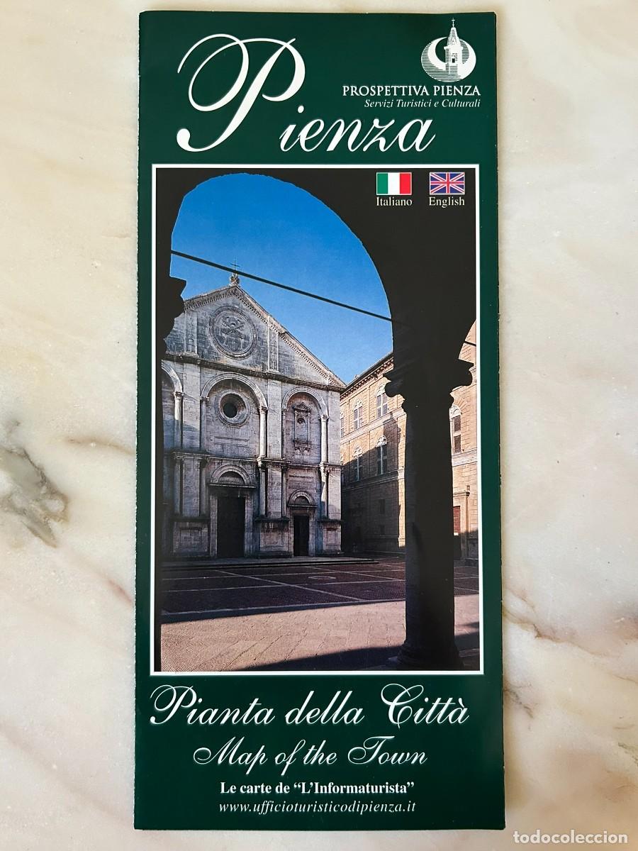 Mapas contempor&aacute;neos: PIENZA PIANTA DELLA CITT&Agrave; - MAP OF THE TOWN