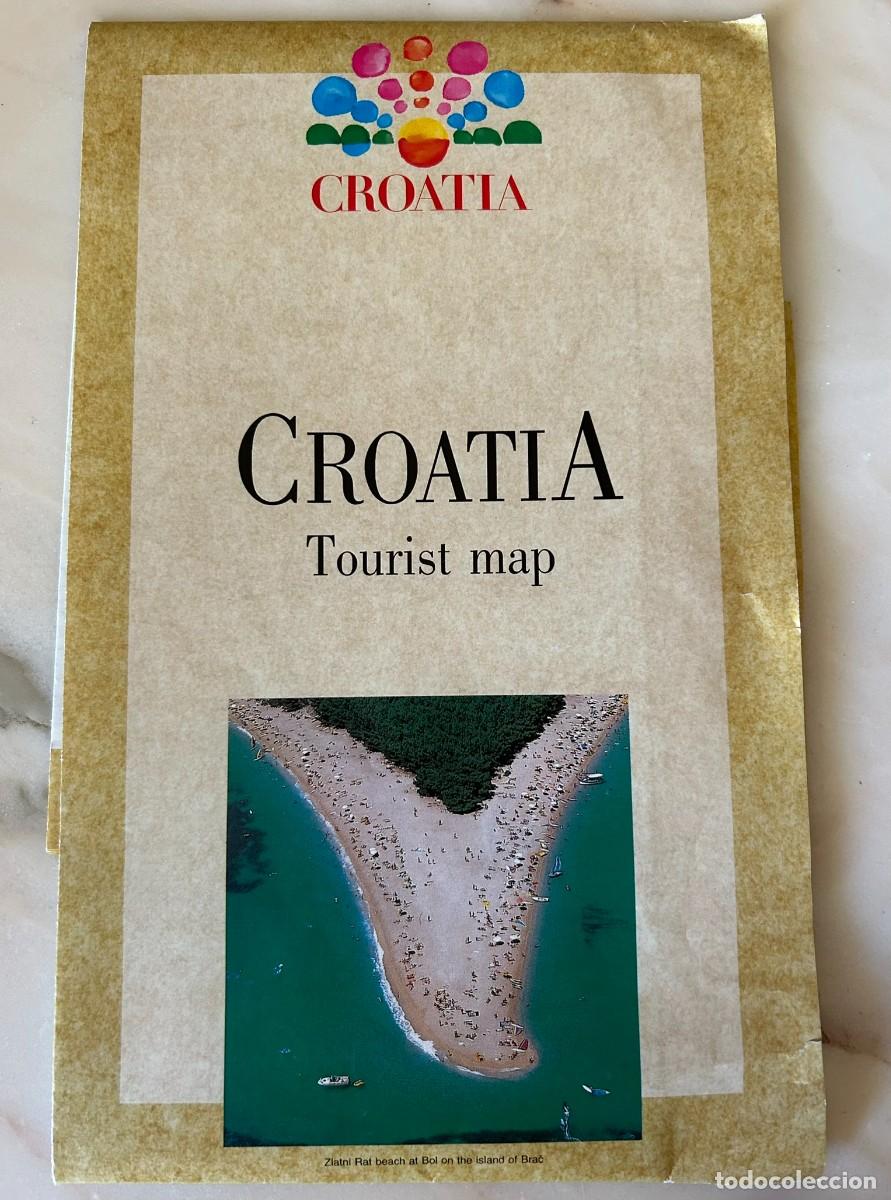 Mappe contemporanee: CROATIA TOURIST MAP - ENGLISH VERSION